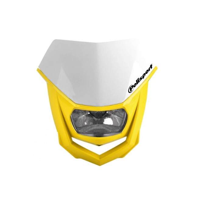 FARO HALO POLISPORT BLANCO/AMARILLO
