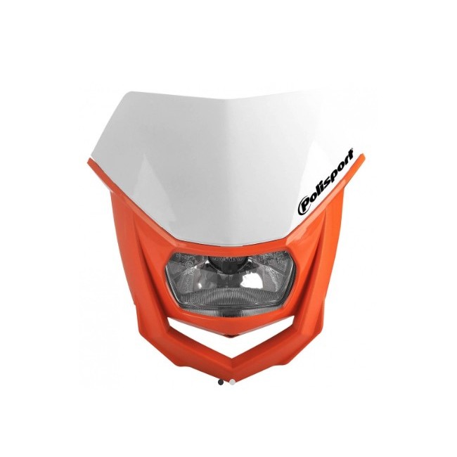 FARO HALO POLISPORT BLANCO/NARANJA