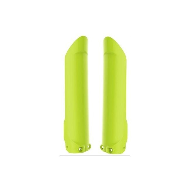 PROTECTOR DE HORQUILLA POLISPORT KTM SX/SXF 15-22 EXC/EXCF 16-22 AMARILLO FLUOR
