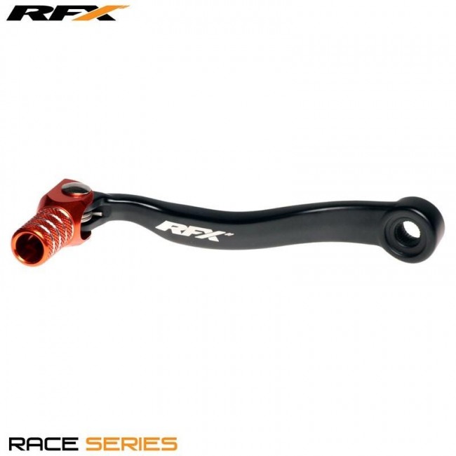 PALANCA DE CAMBIO RFX KTM SX/EXC TPI 250/300 17/22 NEGRO/NARANJA