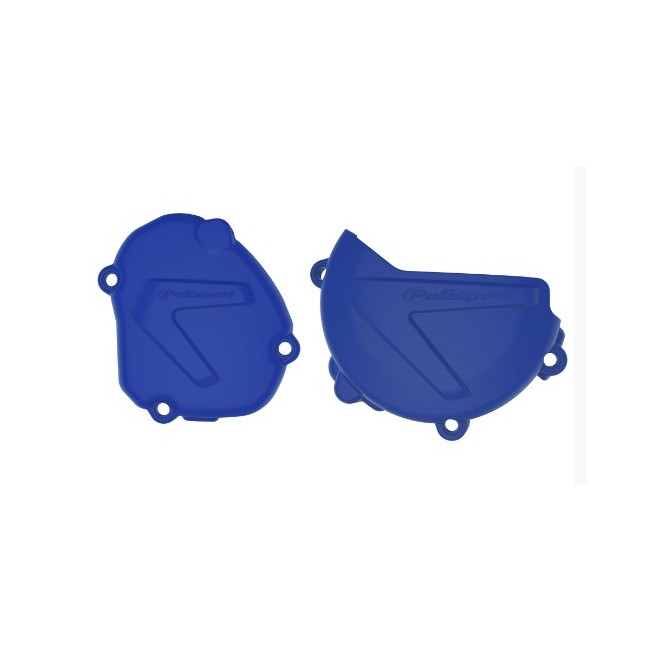 KIT PROTECTOR TAPA EMBRAGUE + ENCENDIDO YAMAHA YZ125 (08-23)  AZUL