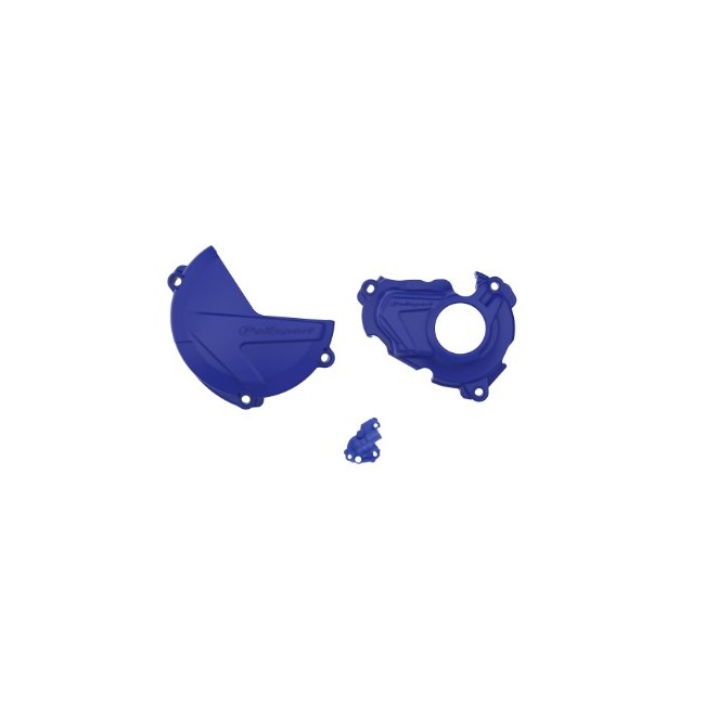 KIT PROTECTOR TAPA EMBRAGUE+ENCENDIDO+BOMBA AGUA YAMAHA YZ250F(19-23) WR250F AZ
