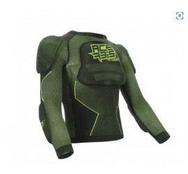 PETO JUNIOR ACERBIS X-FIT FUTURE LEVEL 2 NEGRO/FLÚOR