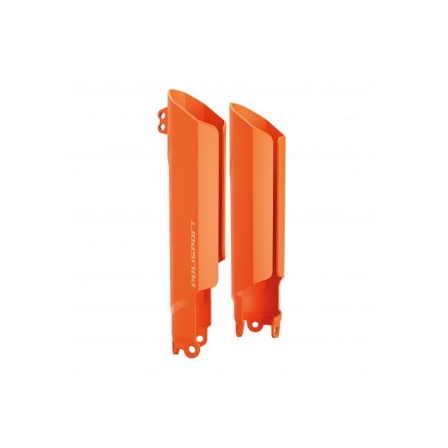 PROTECTOR HORQUILLA ENVOLVENTE POLISPORT KTM SX/SXF 08/14 EXC/EXCF 08/15 NARANJA