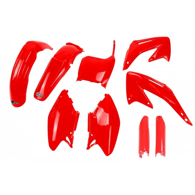 FULL KIT PLASTICO UFO HONDA CR 125/250 02/03 ROJO
