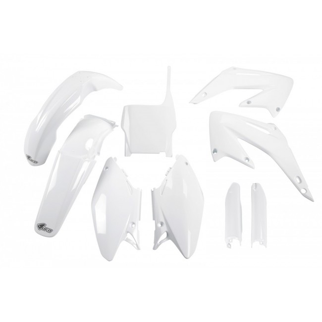 FULL KIT PLASTICO UFO HONDA CR 125/250 05/07 BLANCO