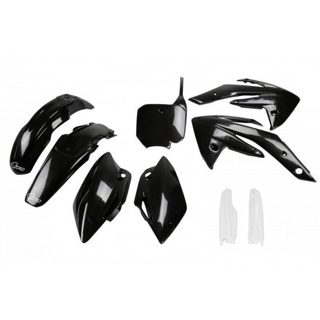FULL KIT PLÁSTICO UFO HONDA CRF 150R 07/23 NEGRO