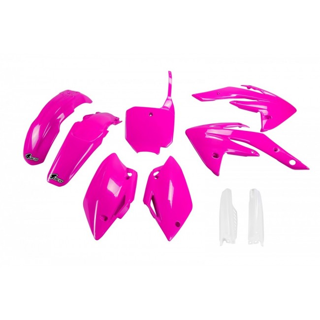 FULL KIT PLÁSTICO UFO HONDA CRF 150R 07/23 ROSA NEON