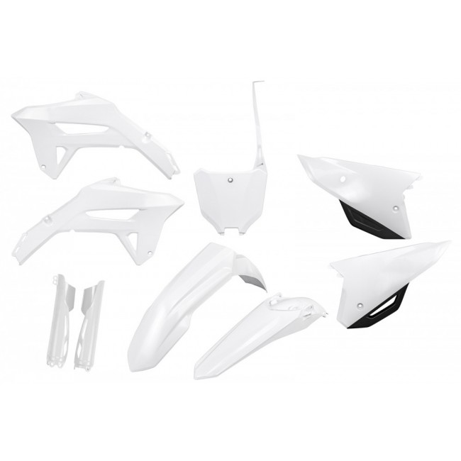FULL KIT PLÁSTICO UFO HONDA CRF 250R 22/23 CRF 450R 21/23 BLANCO