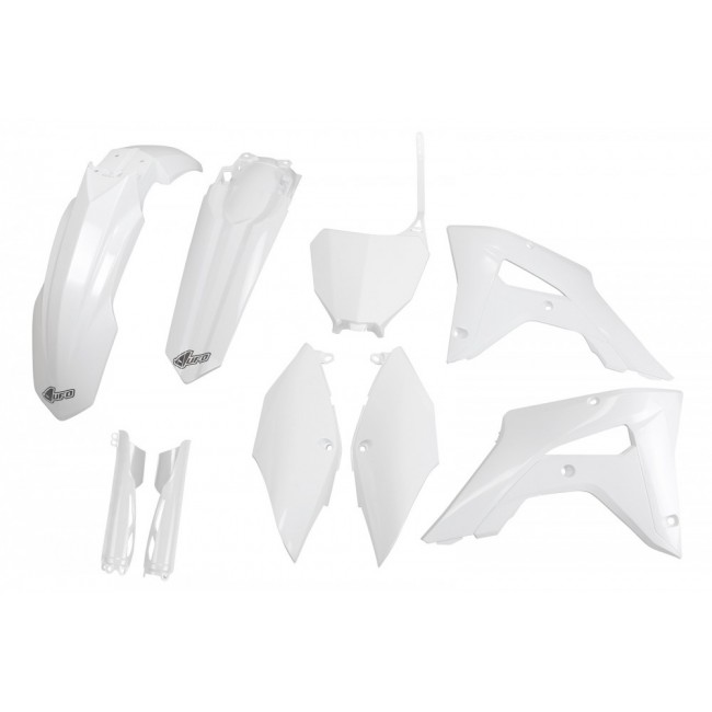 FULL KIT PLÁSTICO UFO HONDA CRF 250RX 19/21 CRF 450RX 17/20 BLANCO