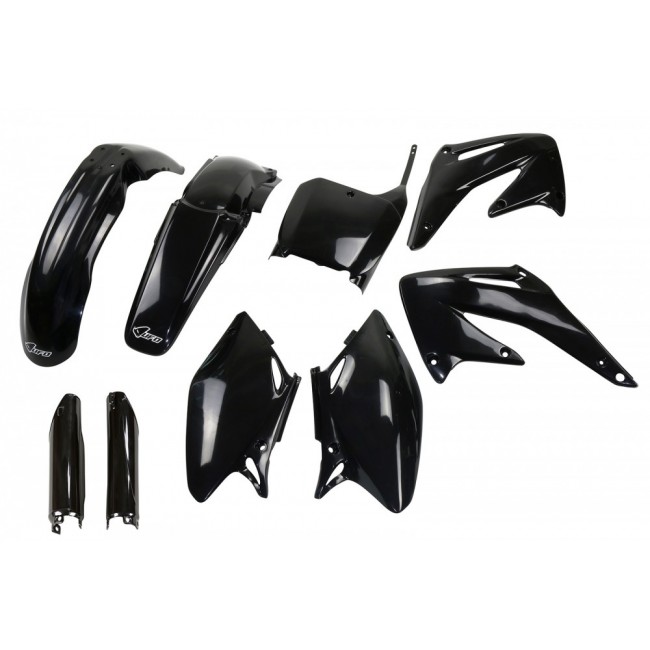 FULL KIT PLÁSTICO UFO HONDA CRF 450R 02/03 NEGRO