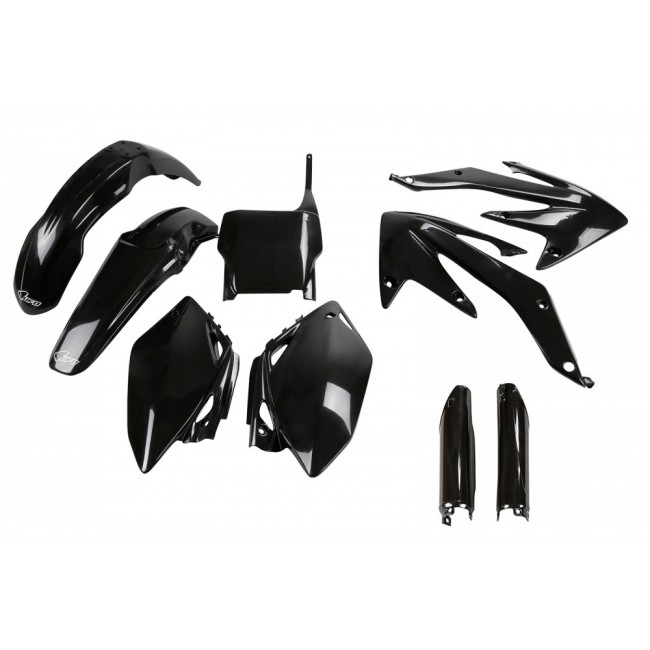 FULL KIT PLÁSTICO UFO HONDA CRF 450R 05/06 NEGRO