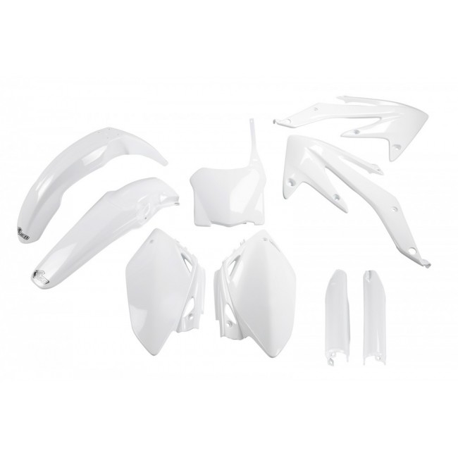 FULL KIT PLÁSTICO UFO HONDA CRF 450R 2008 BLANCO