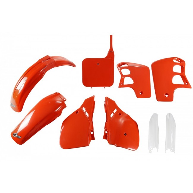 FULL KIT PLÁSTICO UFO HONDA CR 500 89/90 NARANJA