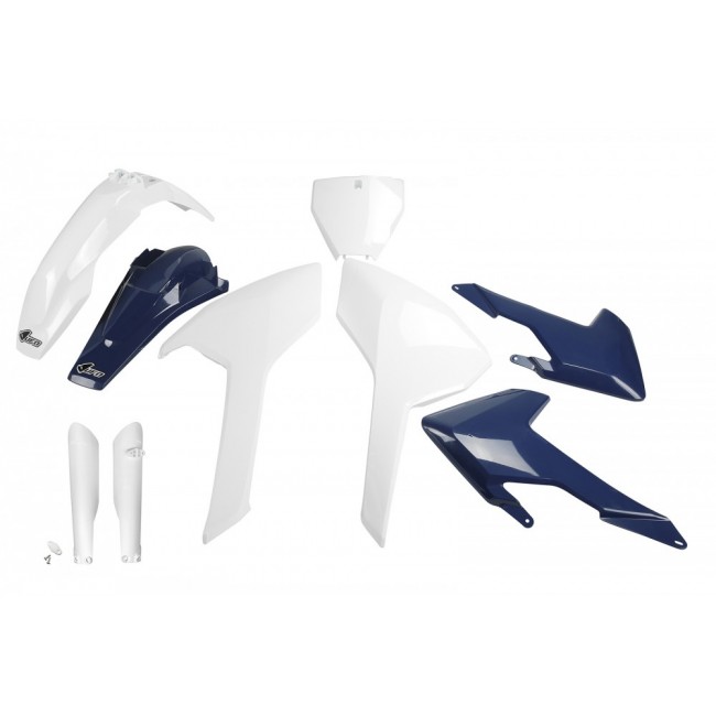 FULL KIT PLÁSTICO UFO HUSQ TC 125/250/300 FC 250/350/450 16/18 RÉPLICA 16