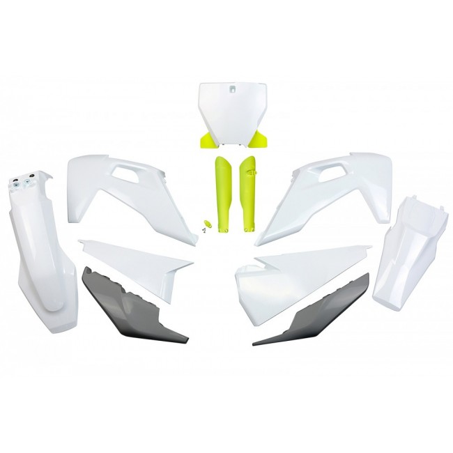 FULL KIT PLÁSTICO UFO HUSQ TC 125/250/300 FC 250/350/450 19/22 RÉPLICA 20/21
