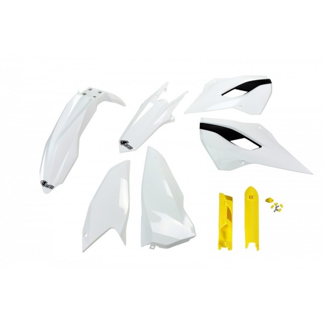 FULL KIT PLÁSTICO UFO HUSQ TE 125/250/300 TX 125/250/300 FE 250/350/450 14 ORIG