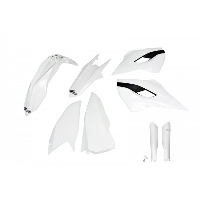 FULL KIT PLÁSTICO UFO HUSQ TE 125/250/300 TX 125/250/300 FE 250/350/450 15/16 BL