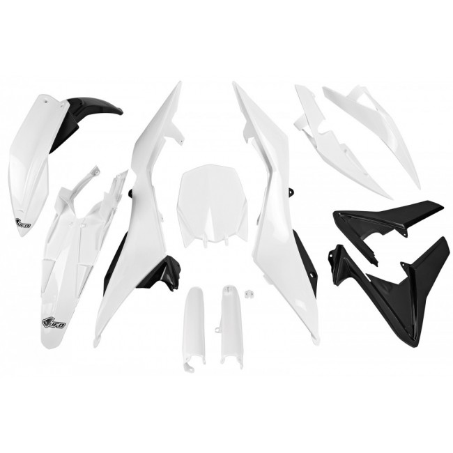 FULL KIT PLÁSTICO UFO HUSQVARNA TC 449 11/13 BLANCO