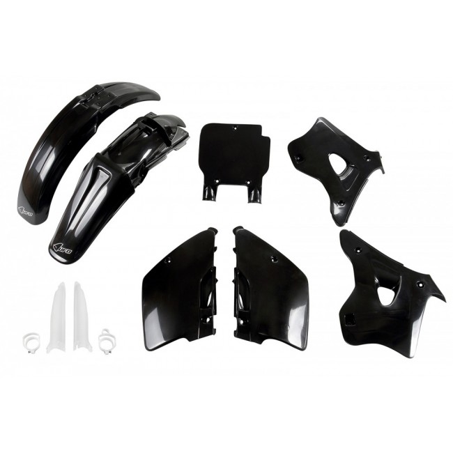 FULL KIT PLÁSTICO UFO KAWASAKI KX 125/250 1994 NEGRO