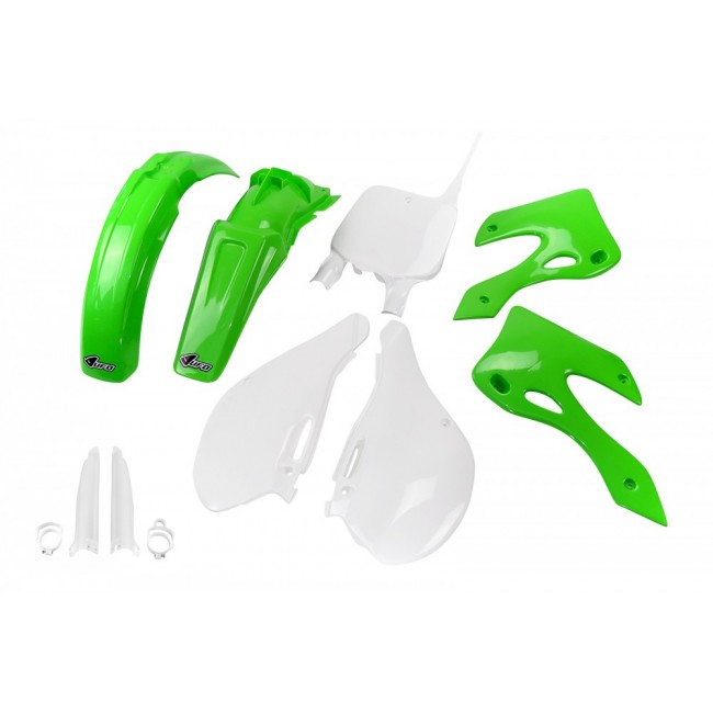 Green Side Covers For KLX110 Dirt Bike UFO Replacement Plastic