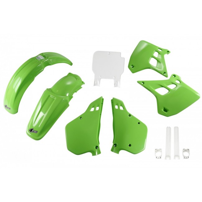 FULL KIT PLÁSTICO UFO KAWASAKI KX 250 90/91 RÉPLICA 90