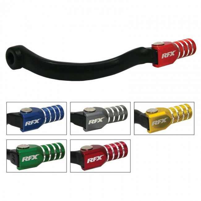 PEDAL DE CAMBIO BETA 125RR 18/22 250/300RR 13/22 NEGRO/ROJO