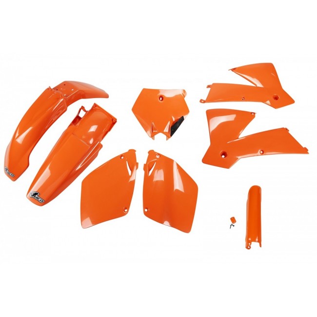 FULL KIT PLÁSTICO UFO KTM SX 125/250/450 03 NARANJA