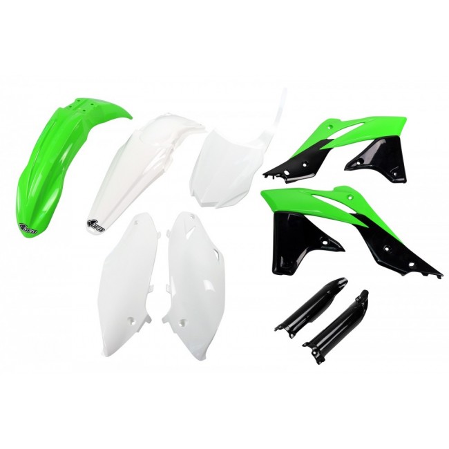FULL KIT PLÁSTICO UFO KAWASAKI KXF 250 13/16 RÉPLICA 14-15