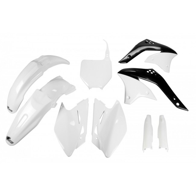 FULL KIT PLÁSTICO UFO KAWASAKI KXF 450 2006 BLANCO