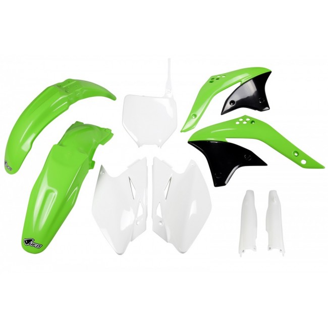 FULL KIT PLÁSTICO UFO KAWASAKI KXF 450 2007 ORIGINAL