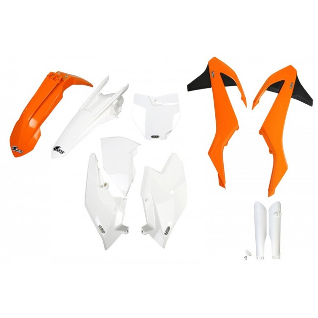 FULL KIT PLÁSTICO UFO KTM SX125/150 SXF250/350/450 16/18 SX250 17/18 REPLICA 16