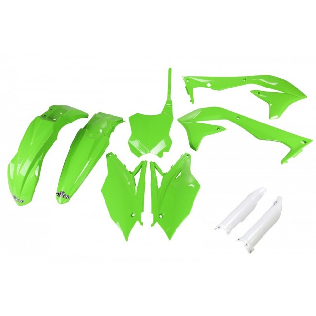 FULL KIT PLÁSTICO UFO KAWASAKI KXF 450 16/17 VERDE