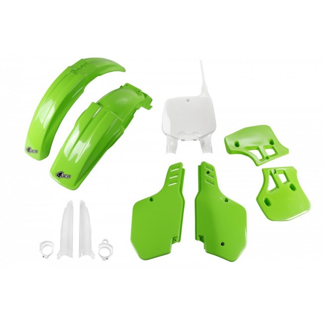 FULL KIT PLÁSTICO UFO KAWASAKI KX 500 96/99 ORIGINAL