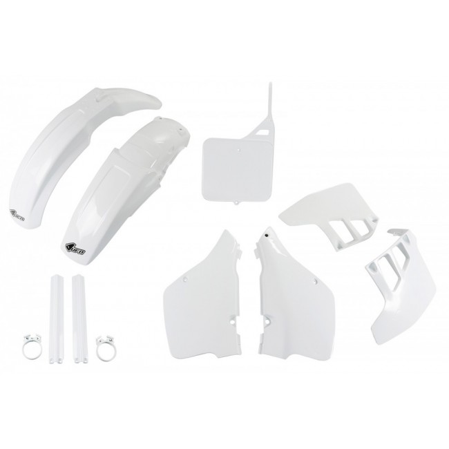 FULL KIT PLÁSTICO UFO SUZUKI RM 125 89/91 BLANCO