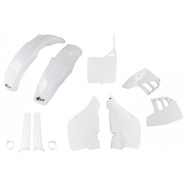 FULL KIT PLÁSTICO UFO SUZUKI RM 125 1992 BLANCO
