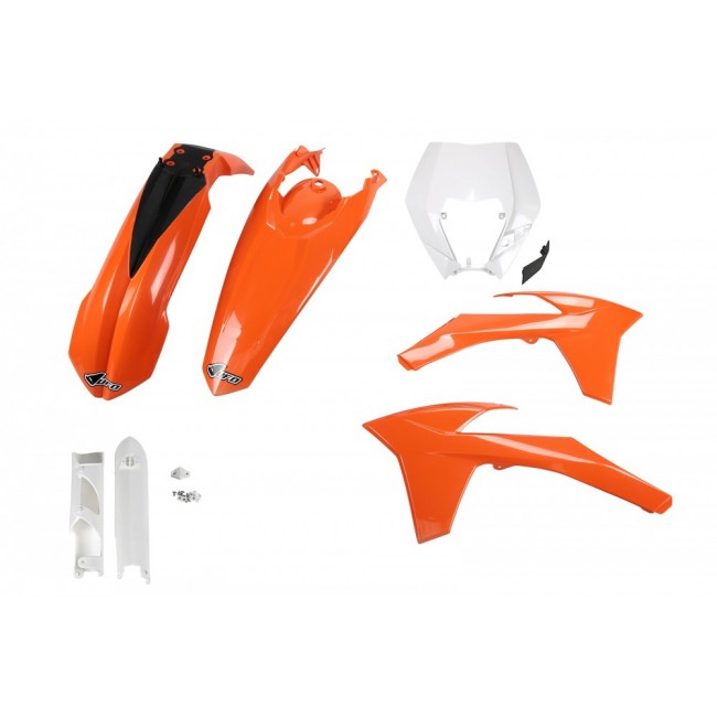 FULL KIT PLÁSTICO UFO KTM EXC 125/250 EXCF 350/450 12/13 ORIGINAL