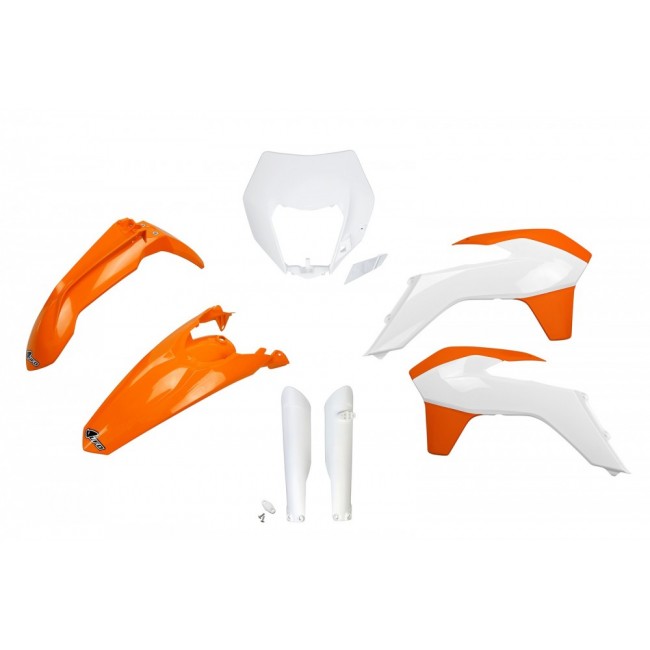 FULL KIT PLÁSTICO UFO KTM EXC 125/200/250 EXCF 350/450 14/16 REPLICA 15