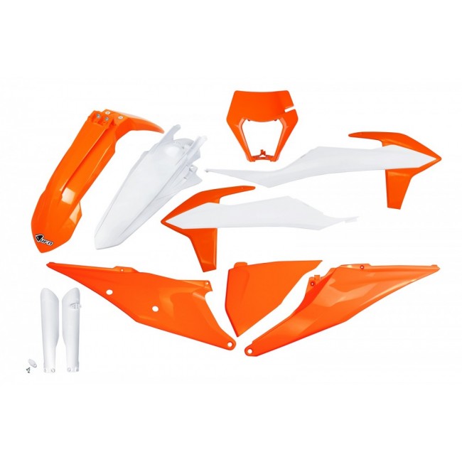 FULL KIT PLÁSTICO UFO KTM EXC125 20/21 150/250 EXCF250/350/450 20/23 REPLICA 23