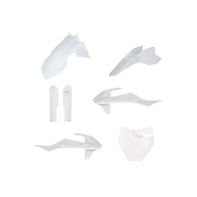 FULL KIT DE PLASTICOS ACERBIS KTM SX 50 16/23 BLANCO