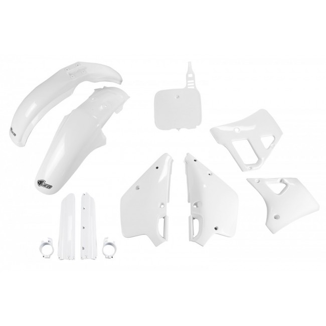 UFO Plastic Kit Yamaha YZ 125 1989 - 1990 YZ 250 YZ 360 1989, White