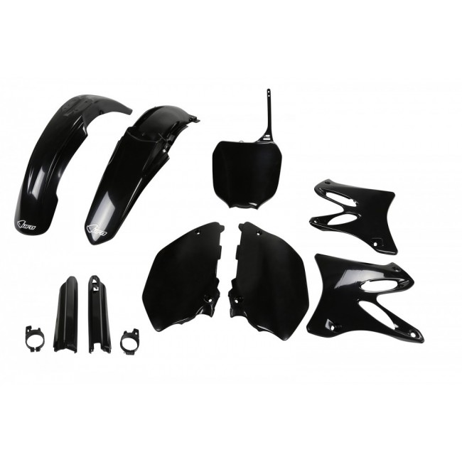 FULL KIT PLASTICO UFO YAMAHA YZ 125/250 02/05 NEGRO