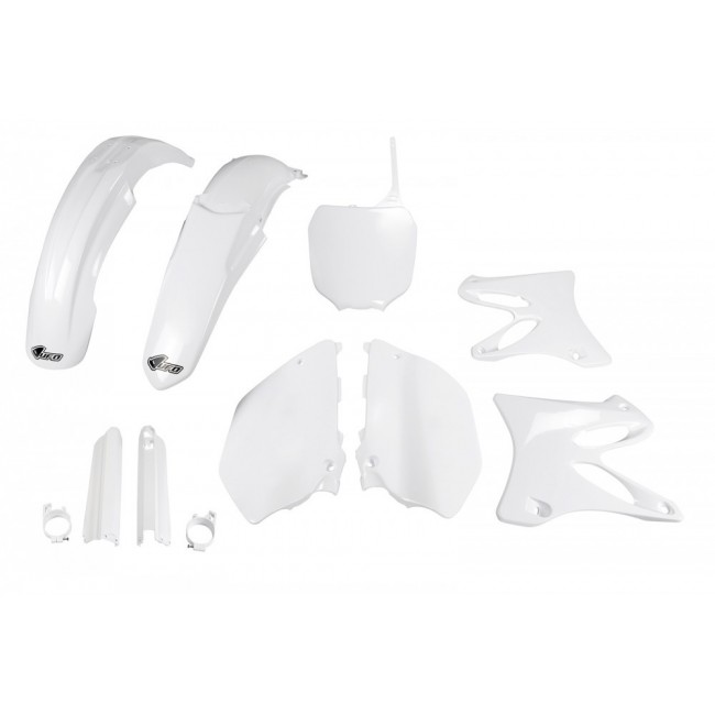 FULL KIT PLASTICO UFO YAMAHA YZ 125/250 02/05 BLANCO