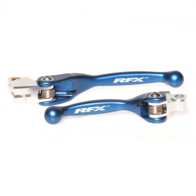 JUEGO DE MANETAS REVERSIBLES RFX YAMAHA YZ 65 18/23 85 15/23 AZUL