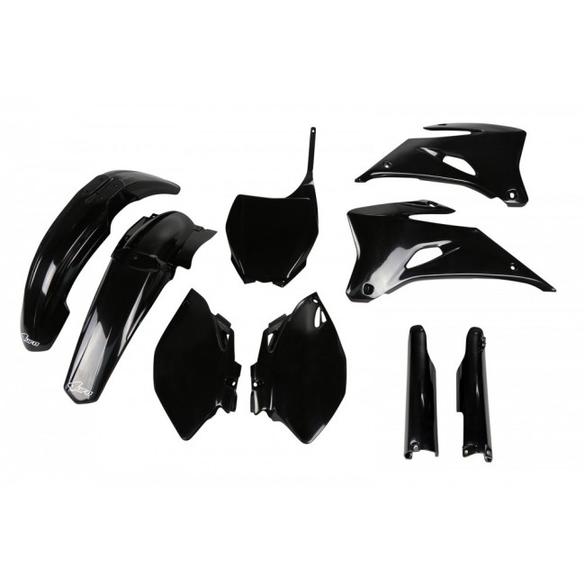 FULL KIT PLASTICO UFO YAMAHA YZF 250/450 06/09 NEGRO