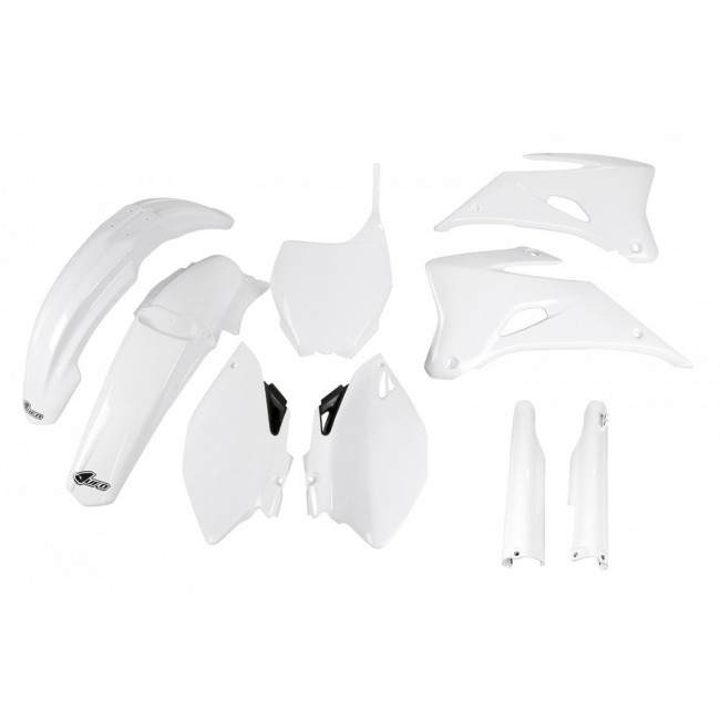 FULL KIT PLASTICO UFO YAMAHA YZF 250/450 06/09 BLANCO