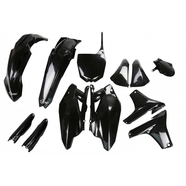 FULL KIT PLASTICO UFO YAMAHA YZF 450 10 NEGRO