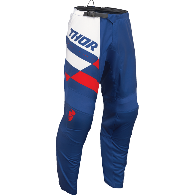 PANTALÓN THOR SECTOR CHECKER AZUL/ROJO