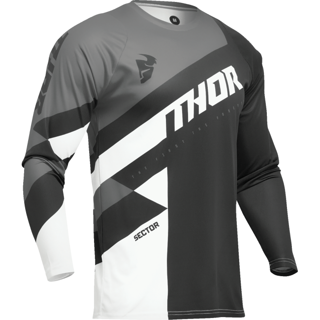 CAMISETA THOR SECTOR CHECKER NEGRO/GRIS