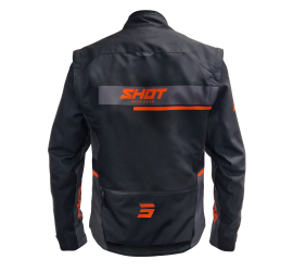 CHAQUETA SHOT CONTACT ASSAULT 2.0 NEGRA/NARANJA
